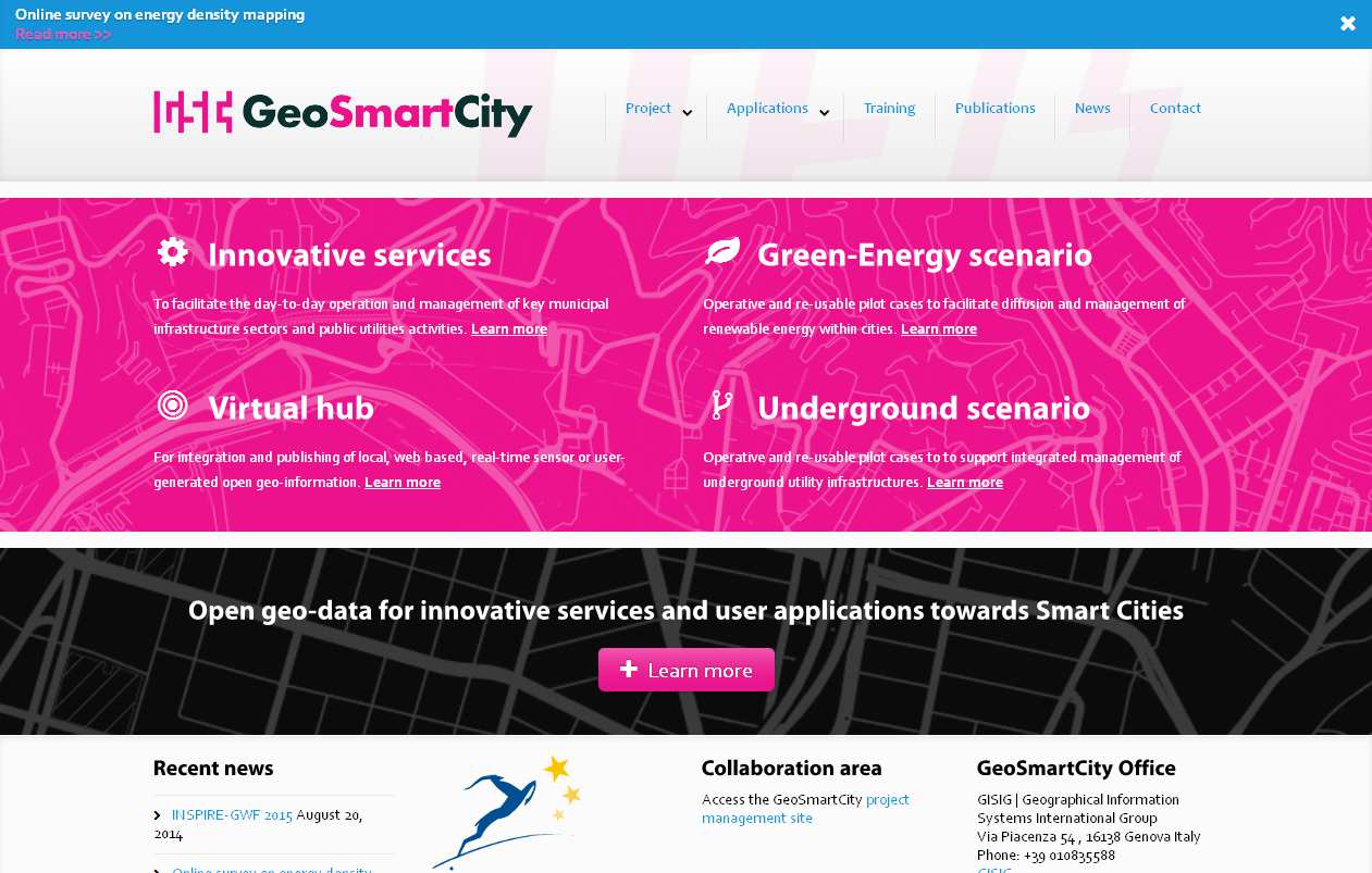 Open geo-data for innovative services and user