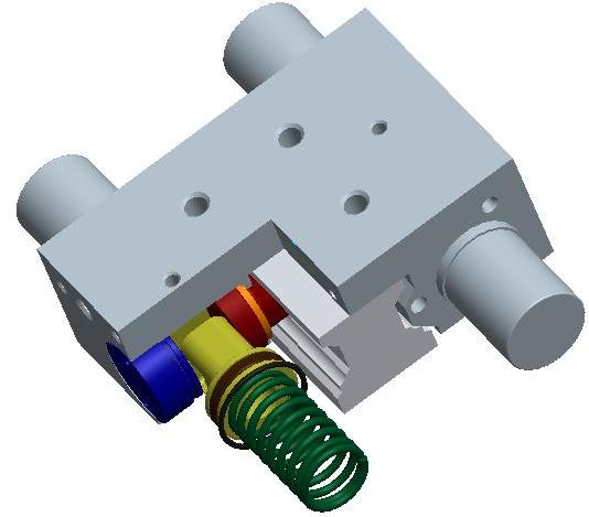 Tabella 2 Bloccaggio Doppio FRCDP Bloccaggio a doppia azione: utilizza una coppia di pistoni per ogni parte serrante.