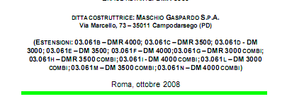 Le attività ENAMA nell ambito della meccanizzazione agricola Certificazione: prestazioni, sicurezza, OCSE, controllo periodico irroratrici; Innovazione: sviluppo prototipi macchine; Divulgazione: