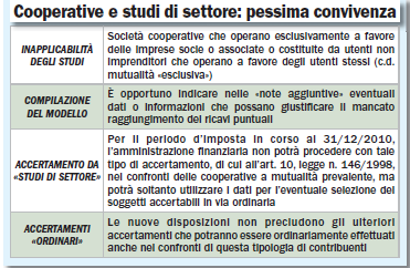 IL TRATTAMENTO TRIBUTARIO DELLE COOPERATIVE