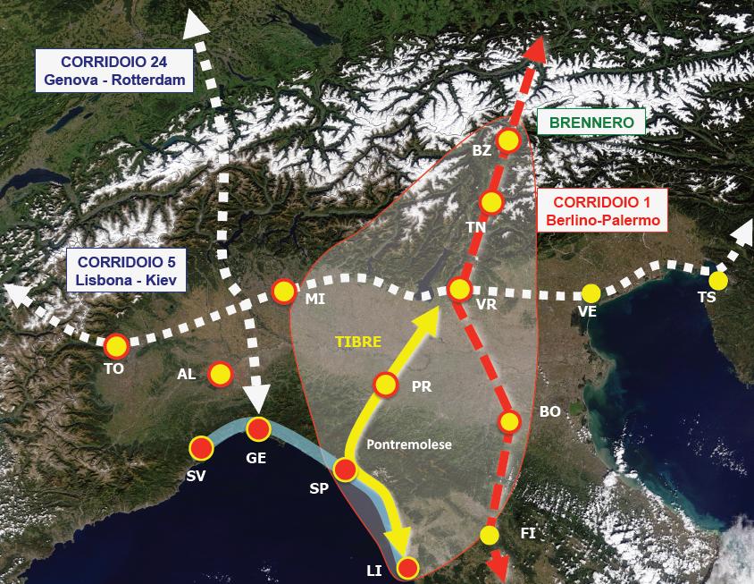 BRE che si affianchi a quelli dell Alto Adriatico e del Nord Ovest.