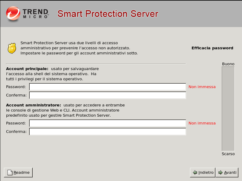 Trend Micro Smart Protection Server per OfficeScan 10.5 Guida introduttiva b.