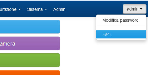 2.2 Home Una volta effettuato l accesso al sistema, comparirà la schermata Home dove sono presenti i pulsanti che permettono di accedere alle funzioni principali del sistema, di seguito elencati: