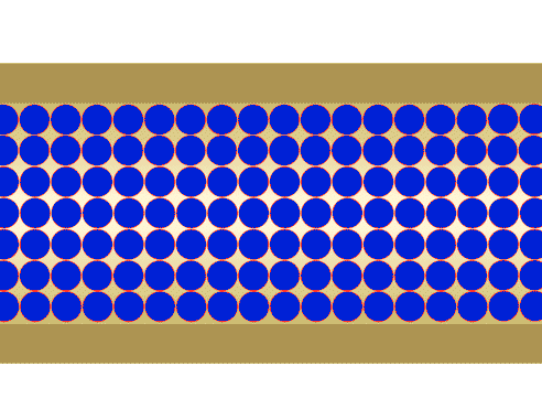 Visualizzazione del moo laminare in un condoo cilindrico Sezione del condoo