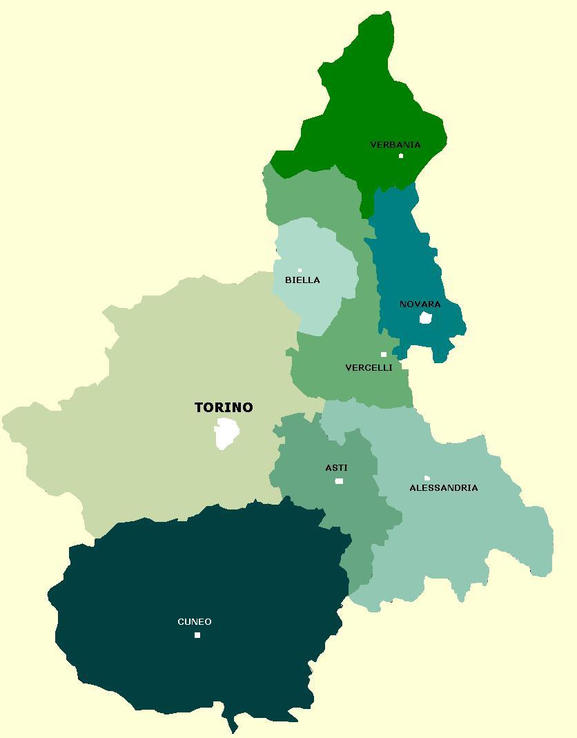 N 60 laboratori analisi partecipanti (dati 2009) Località Pubbli ci Privati Torino 9 12 TO provincia Alessandria 1 AL provincia Asti 1 AT