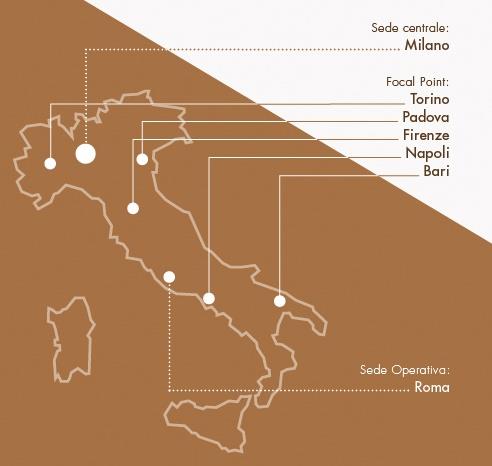 Il network AxiA.RE ha la Sede Principale a Milano ed una Sede Operativa a Roma.