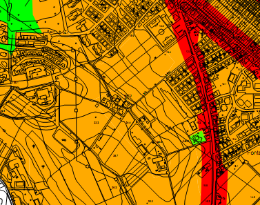 2.3.3 La classificazione acustica dell area Il Comune di Riccione dispone della classificazione acustica del territorio: esso può essere assunto a quadro di riferimento ufficiale per l area in esame.