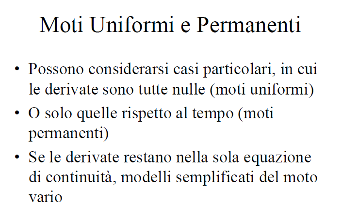 Risoluzione delle equazioni di De Saint Venant Sistema di due equazioni differenziali alle derivate parziali del primo ordine non lineari.