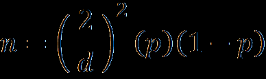 FASE DI MEASURE Campionamento -Stima della dimensione del campione n = Dimensione del campione p = stima della proporzione ( se non nota p=0,50) d = precisione desiderata nella stima del