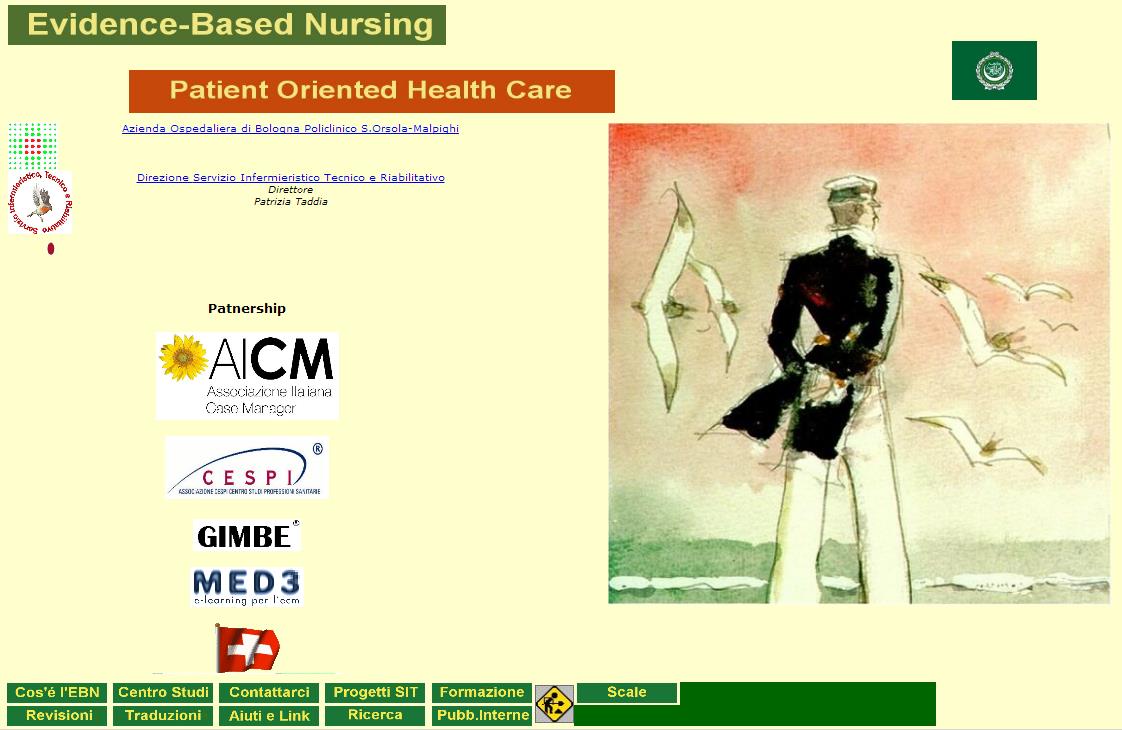 Basi di Dati Online - Centro Studi EBN di Bologna All indirizzo http://www.evidencebasednursing.it/homepage1.