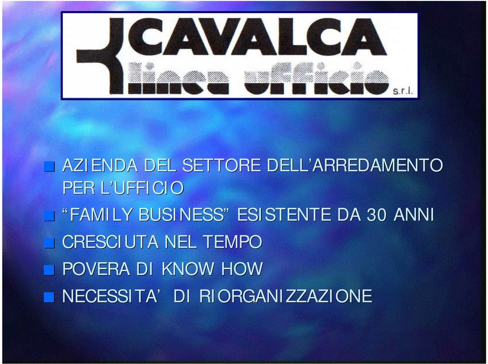 ESISTENTE DA 30 ANNI CRESCIUTA NEL