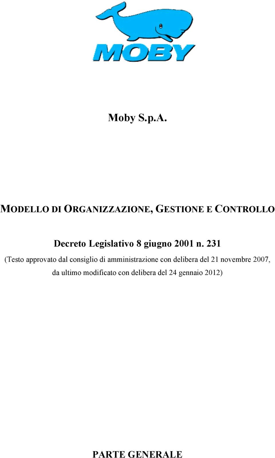 Legislativo 8 giugno 2001 n.