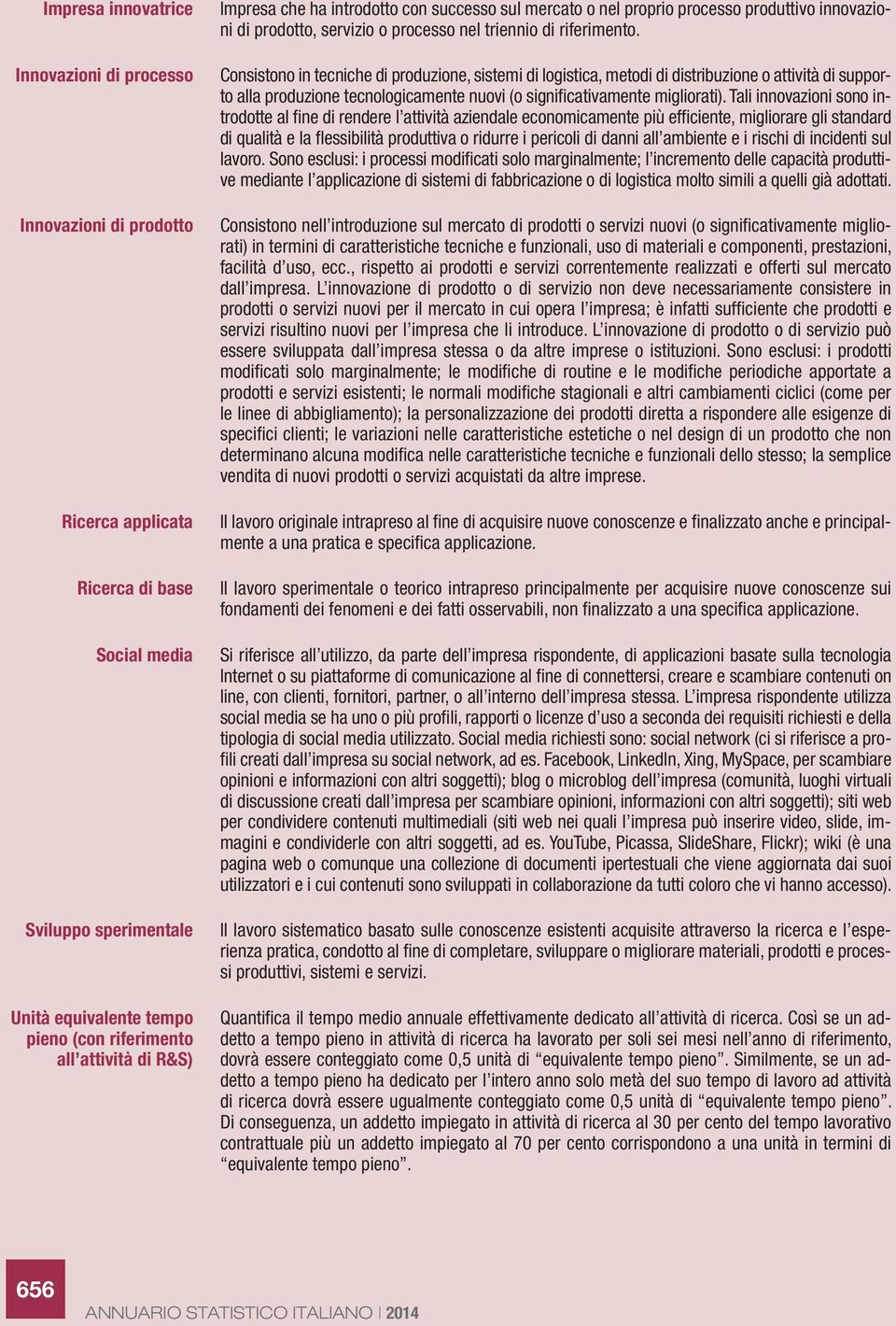 Consistono in tecniche di produzione, sistemi di logistica, metodi di distribuzione o attività di supporto alla produzione tecnologicamente nuovi (o significativamente migliorati).