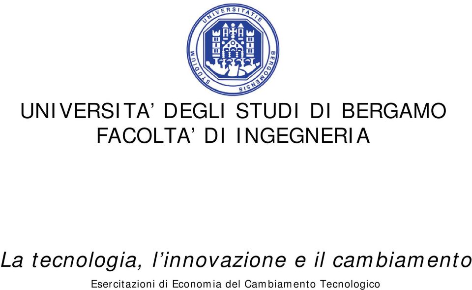 FACOLTA DI