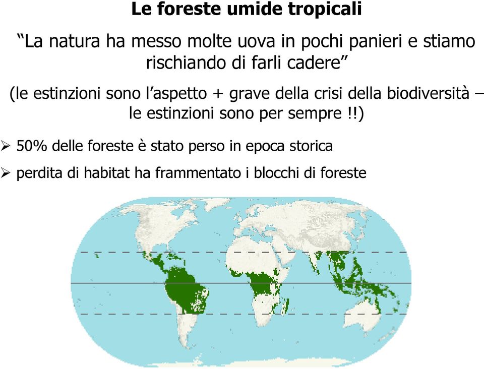 crisi della biodiversità le estinzioni sono per sempre!