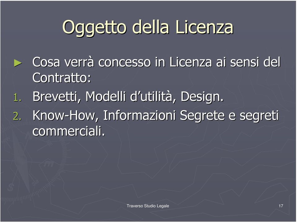 Brevetti, Modelli d utilitd utilità,, Design. 2.