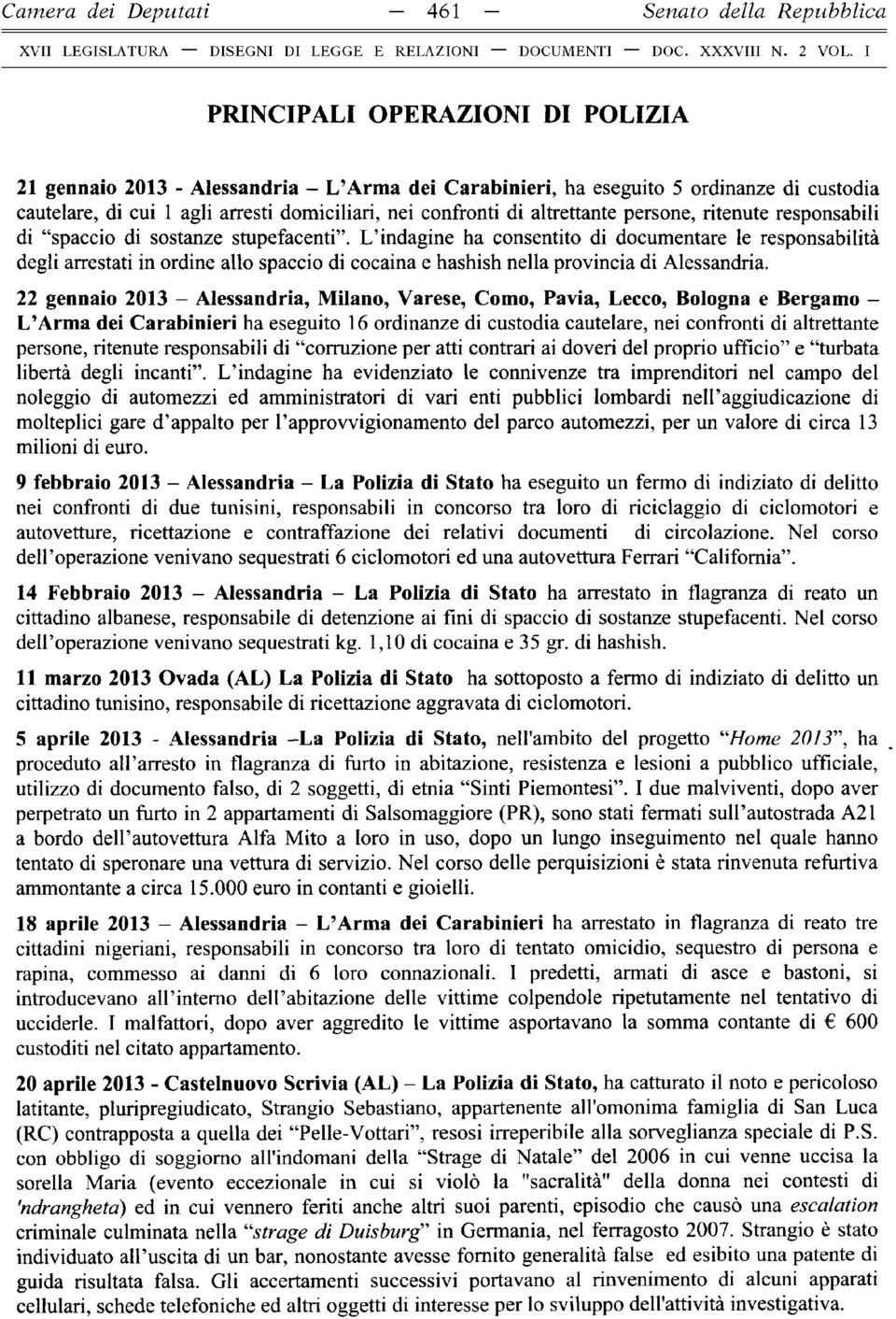 confronti di altrettante persone, ritenute responsabili di spaccio di sostanze stupefacenti.