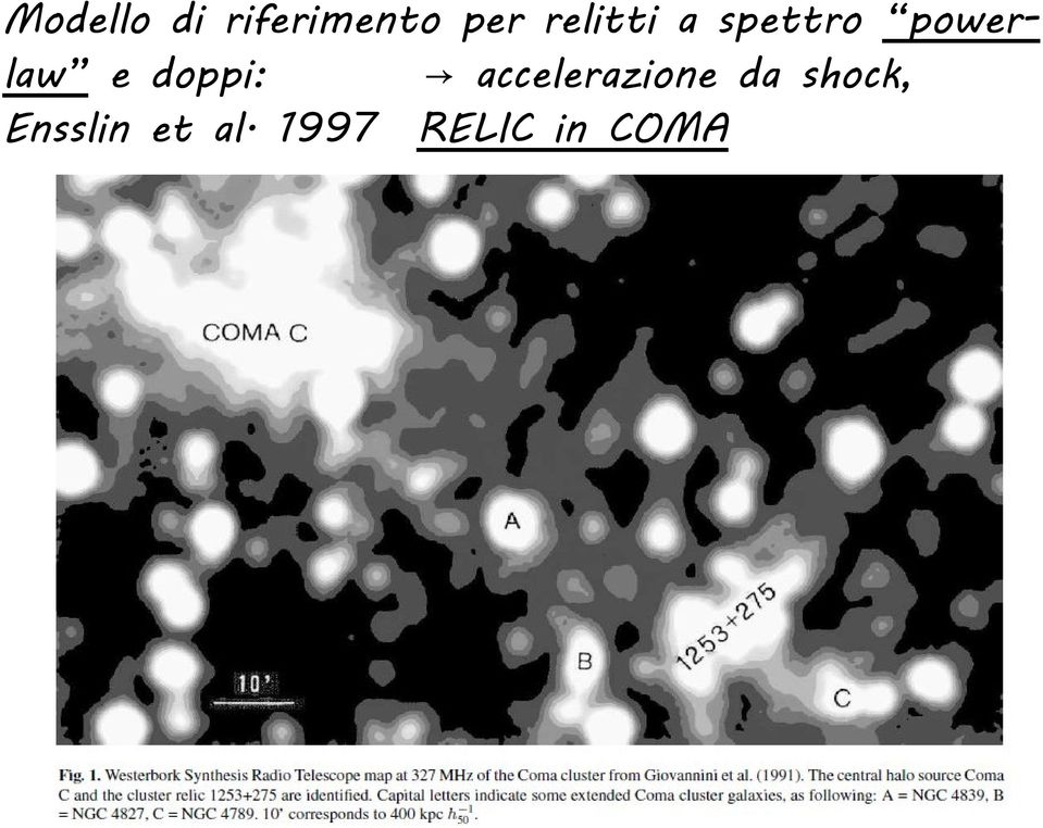 1997 RELIC in COMA Per il relitto di COMA: Shock di Mach number