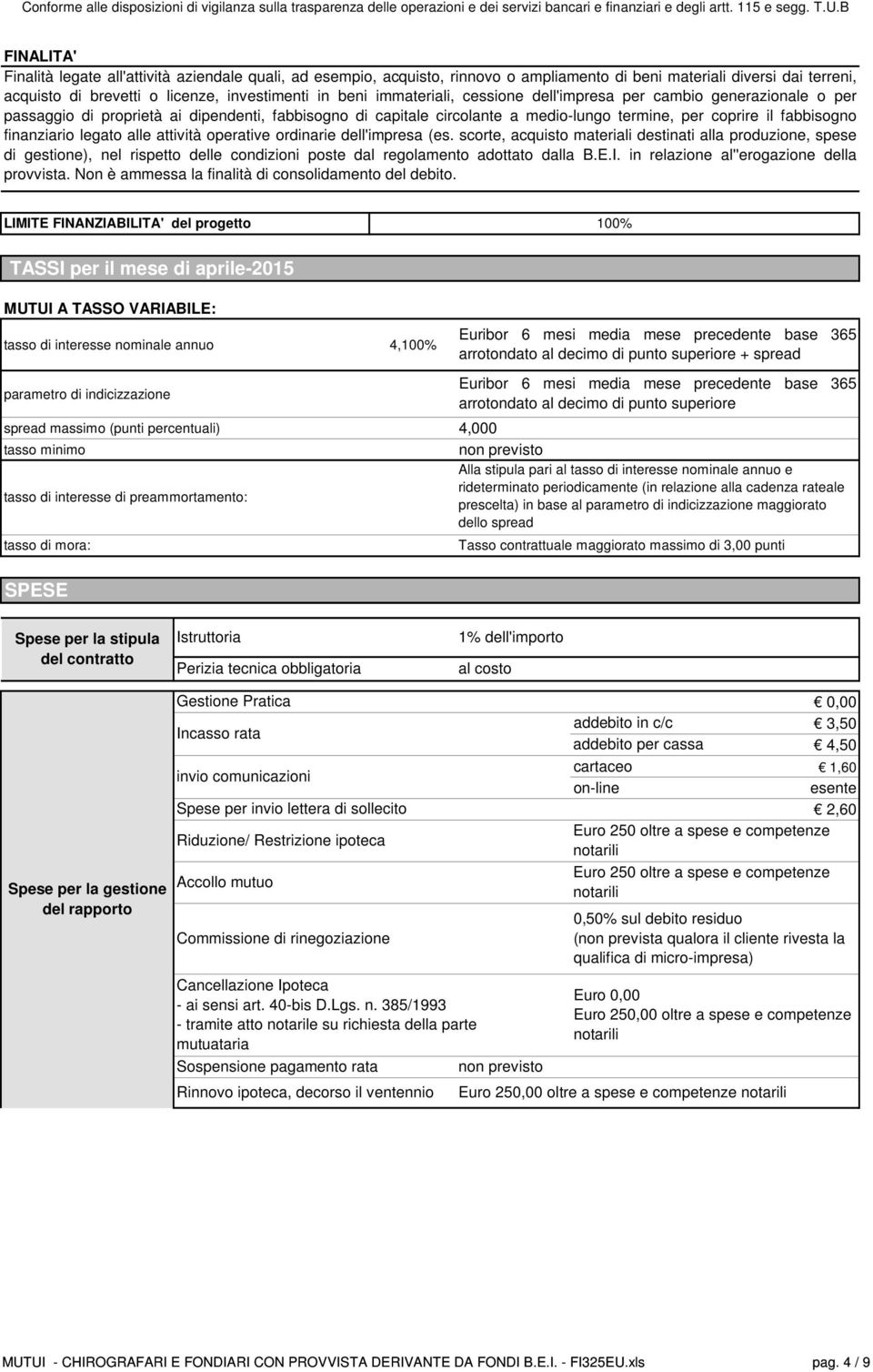 legato alle attività operative ordinarie dell'impresa (es.