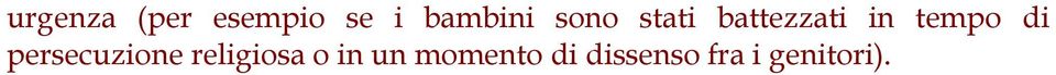 persecuzione religiosa o in un