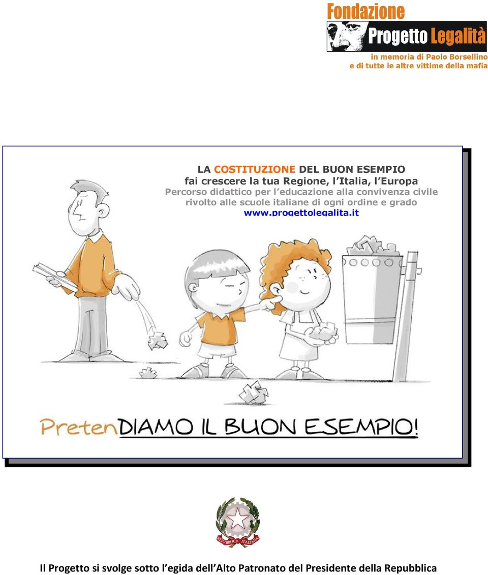 lle scuole itline di ogni ordine e grdo www.progettoleglit.