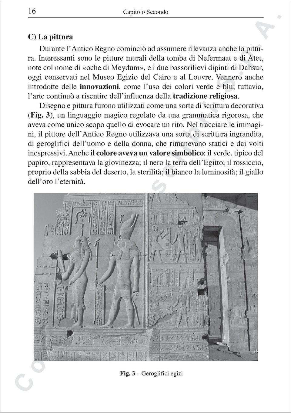 Louvre. Vennero anche introdotte delle innovazioni, come l uso dei colori verde e blu; tuttavia, l arte continuò a risentire dell influenza della tradizione religiosa.