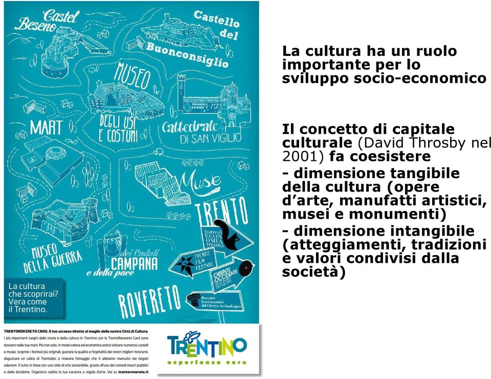 tangibile della cultura (opere d arte, manufatti artistici, musei e monumenti)