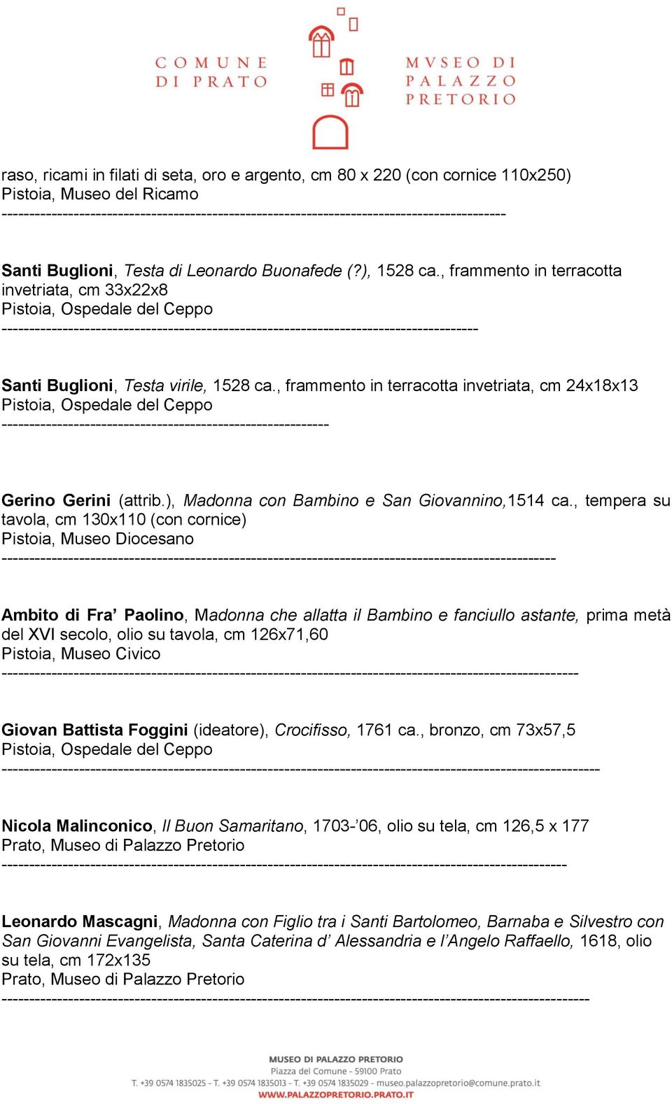 , frammento in terracotta invetriata, cm 33x22x8 Pistoia, Ospedale del Ceppo -------------------------------------------------------------------------------------- Santi Buglioni, Testa virile, 1528