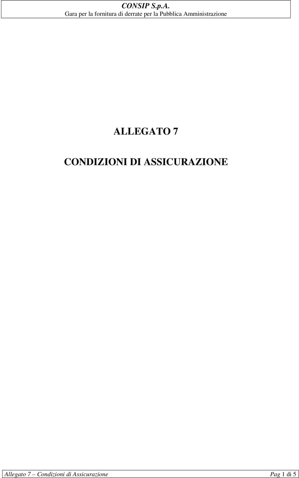 Allegato 7 Condizioni