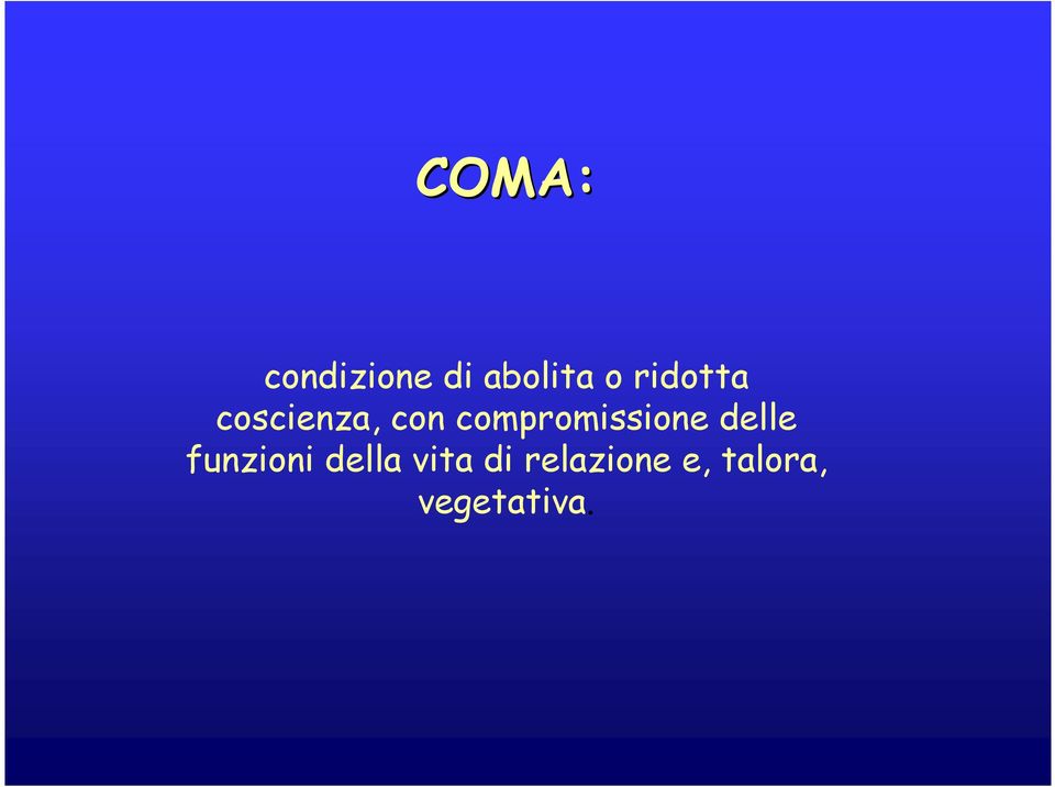 compromissione delle funzioni