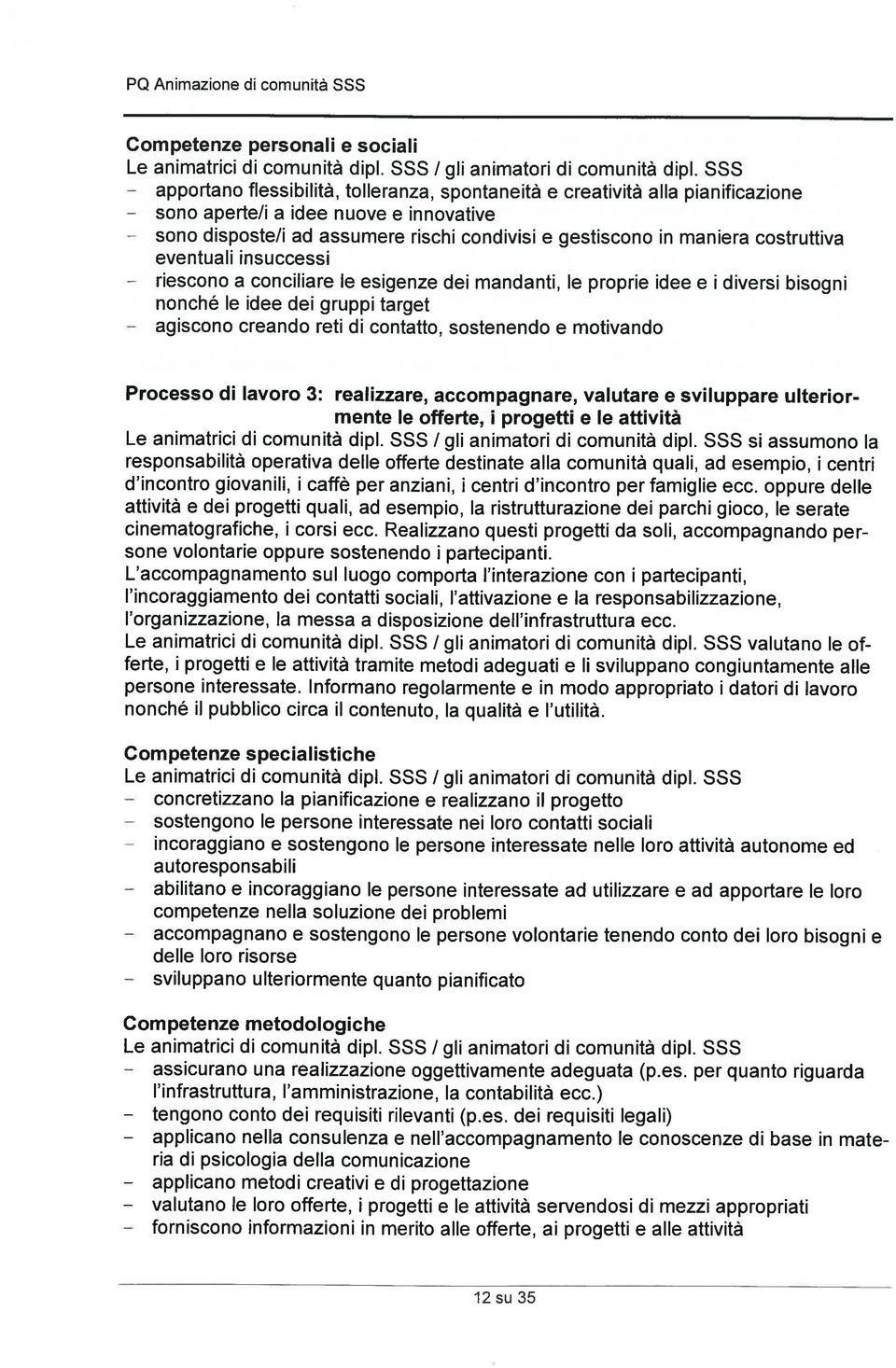 costruttiva eventuali insuccessi riescono a conciliare le esigenze dei mandanti, le proprie idee e i diversi bisogni nonch~ le idee dei gruppi target agiscono creando reti di contatto, sostenendo e