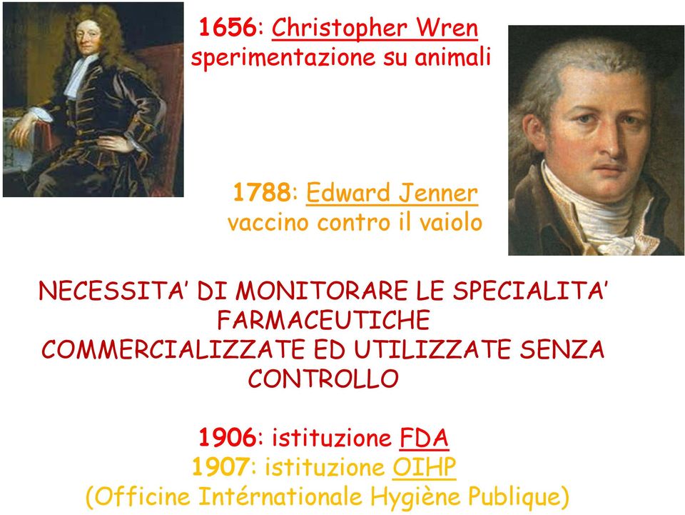 FARMACEUTICHE COMMERCIALIZZATE ED UTILIZZATE SENZA CONTROLLO 1906: