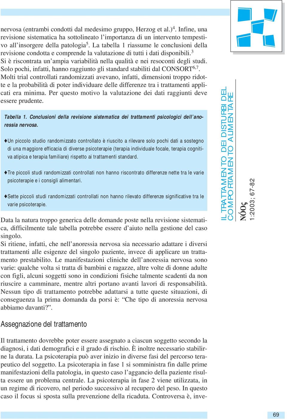 Solo pochi, infatti, hanno raggiunto gli standard stabiliti dal CONSORT 6,7.