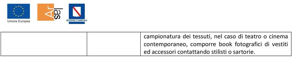 comporre book fotografici di vestiti