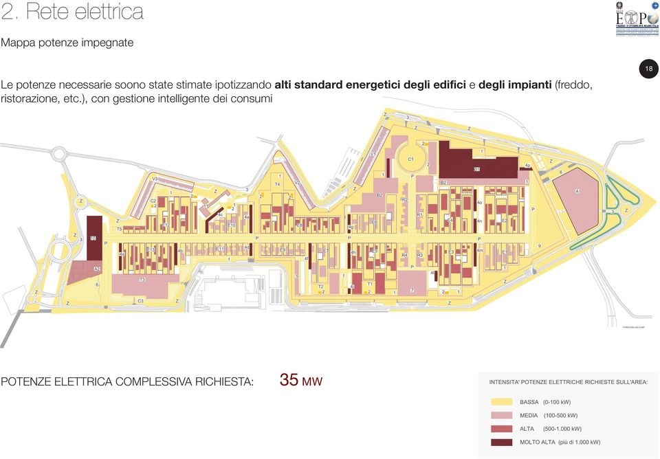 edifici e degli impianti (freddo, ristorazione, etc.