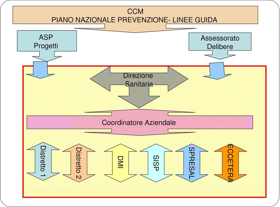 Direzione Sanitaria Coordinatore Aziendale