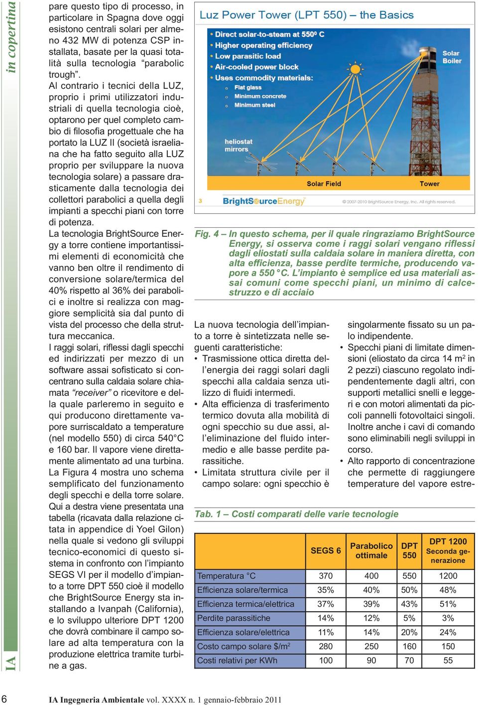 Al contrario i tecnici della LUZ, proprio i primi utilizzatori industriali di quella tecnologia cioè, optarono per quel completo cambio di filosofia progettuale che ha portato la LUZ II (società