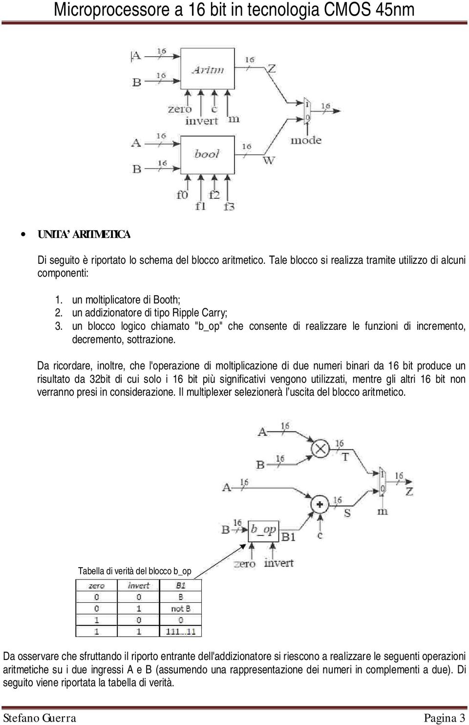 Da ricordare, inoltre, che l'operazione di moltiplicazione di due numeri binari da 16 bit produce un risultato da 32bit di cui solo i 16 bit più significativi vengono utilizzati, mentre gli altri 16