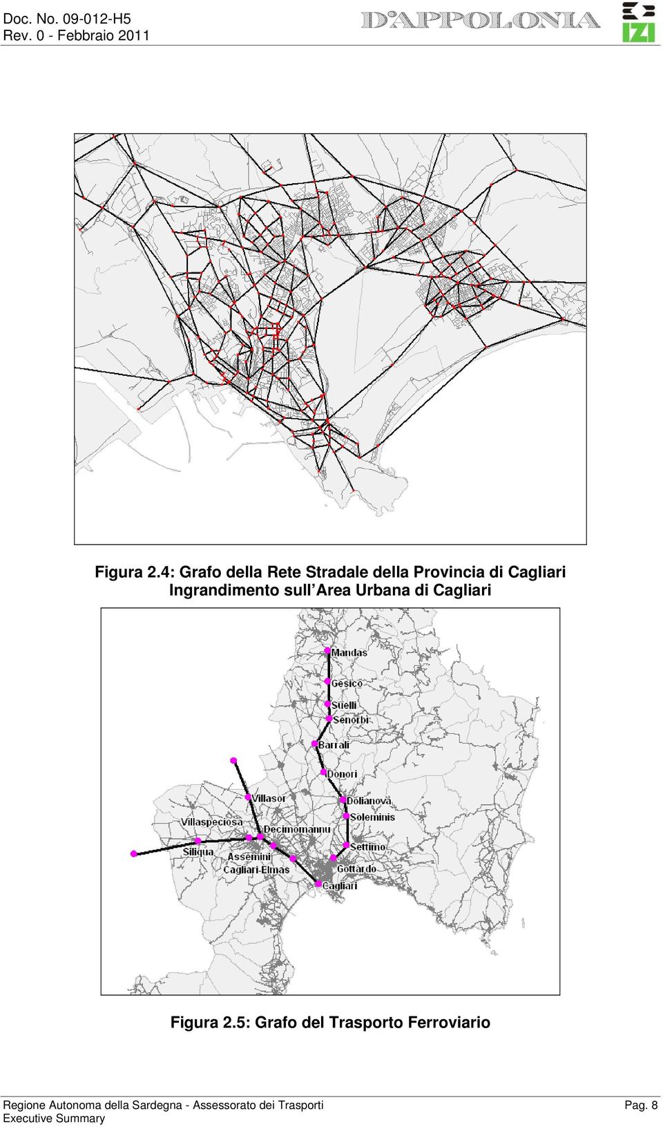 Cagliari Ingrandimento sull Area Urbana di Cagliari 5: