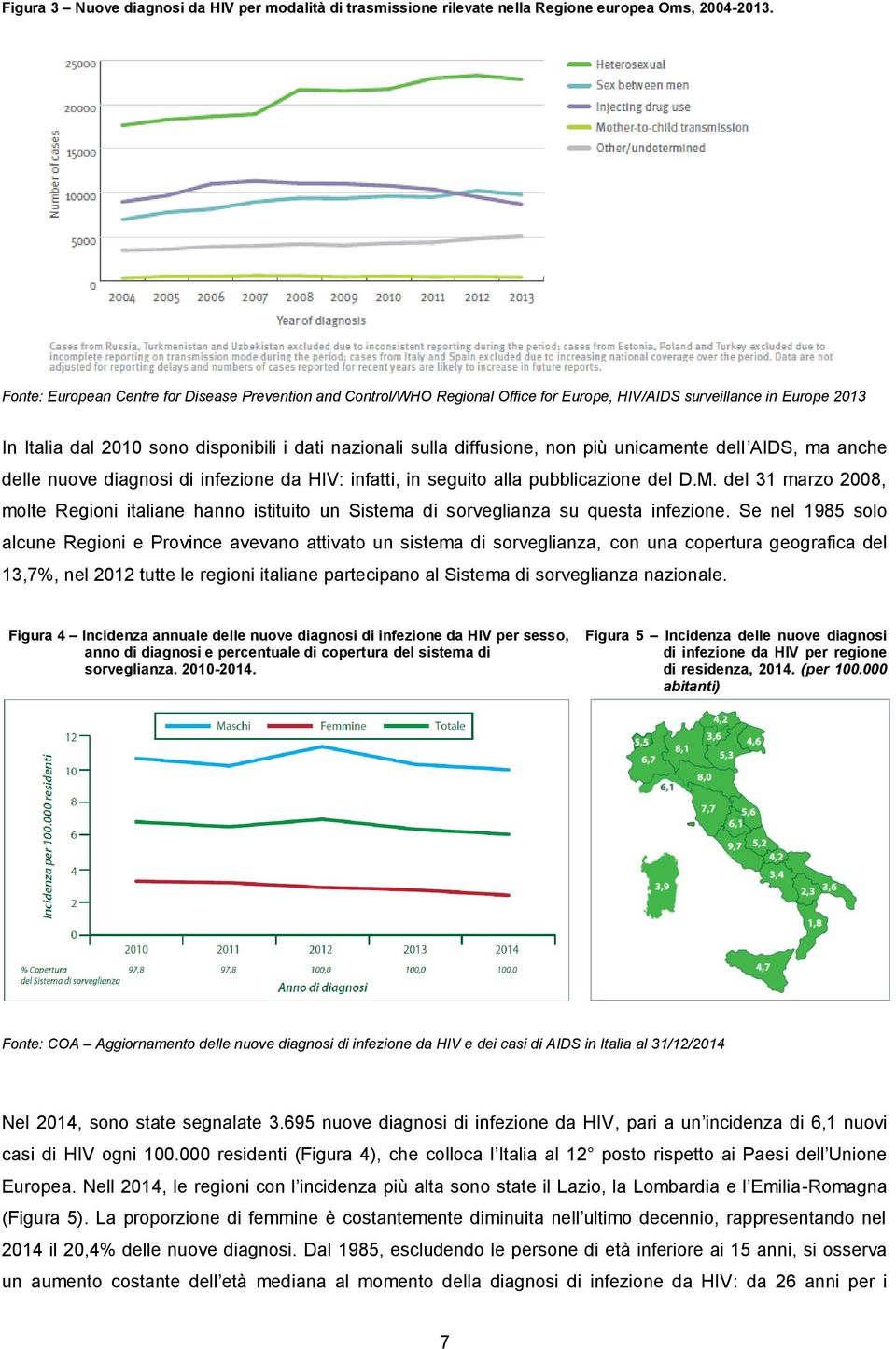 non più unicamente dell AIDS, ma anche delle nuove diagnosi di infezione da HIV: infatti, in seguito alla pubblicazione del D.M.