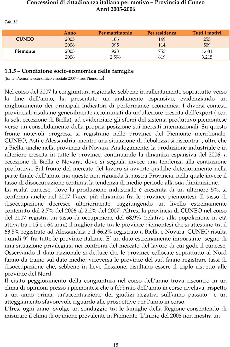 Piemonte economico e sociale 2007 Ires Piemonte) Nel corso del 2007 la congiuntura regionale, sebbene in rallentamento soprattutto verso la fine dell anno, ha presentato un andamento espansivo,