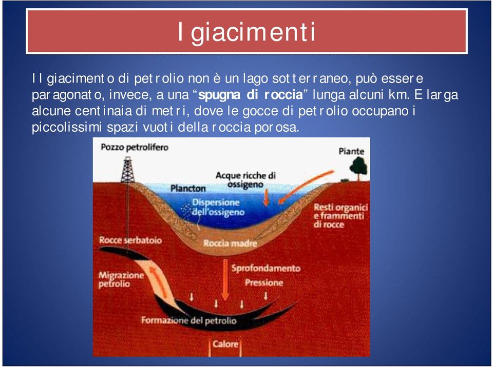 roccia lunga alcuni km.