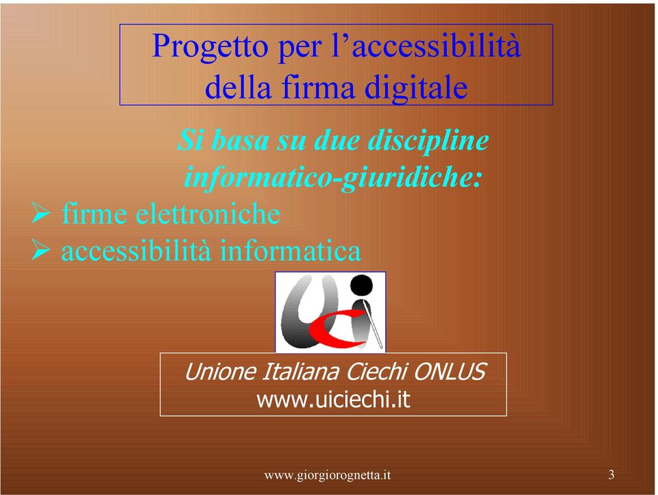 elettroniche accessibilità informatica Unione