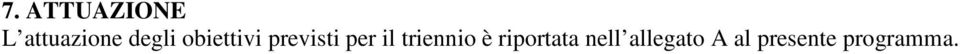 il triennio è riportata nell