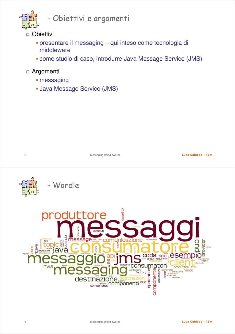 come studio di caso, introdurre Java Message Service