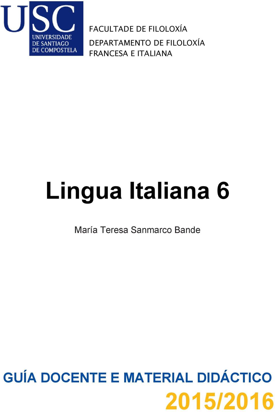 Italiana 6 María Teresa Sanmarco Bande