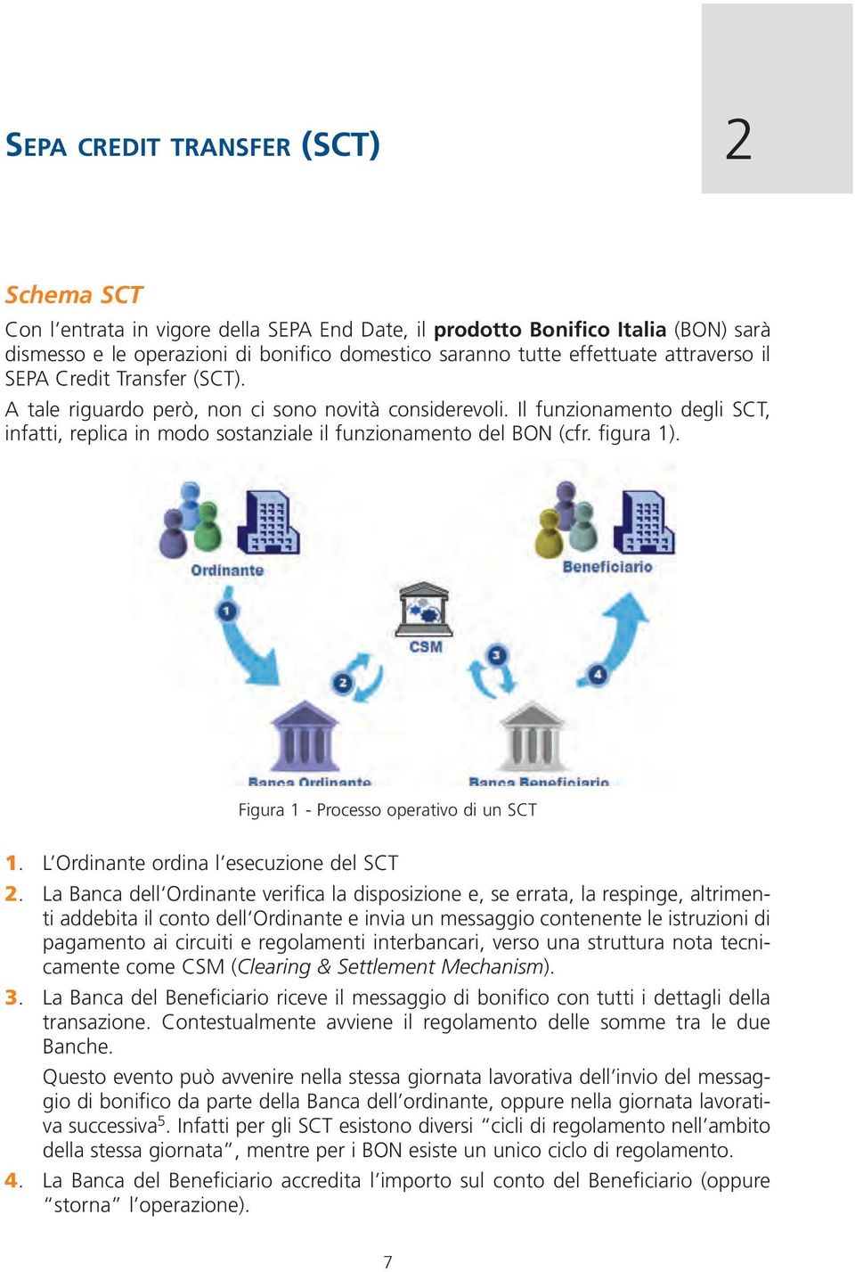 figura 1). Figura 1 - Processo operativo di un SCT 1. L Ordinante ordina l esecuzione del SCT 2.