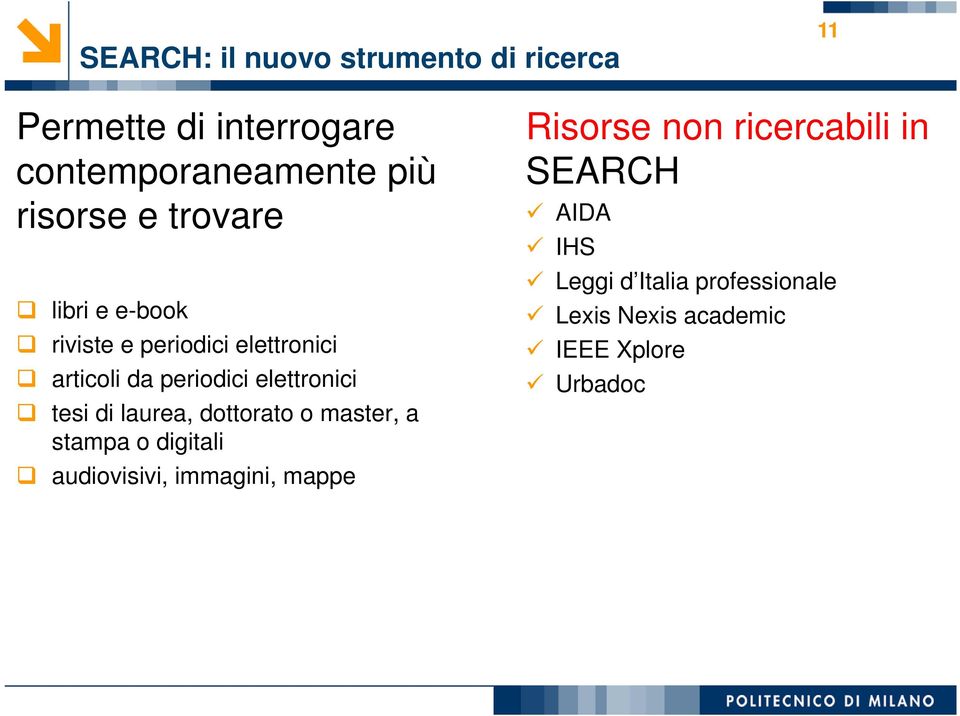 di laurea, dottorato o master, a stampa o digitali audiovisivi, immagini, mappe Risorse non