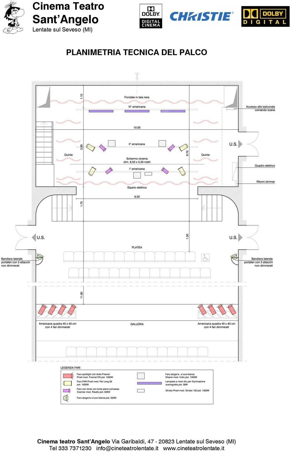 PALCO Cinema teatro Via