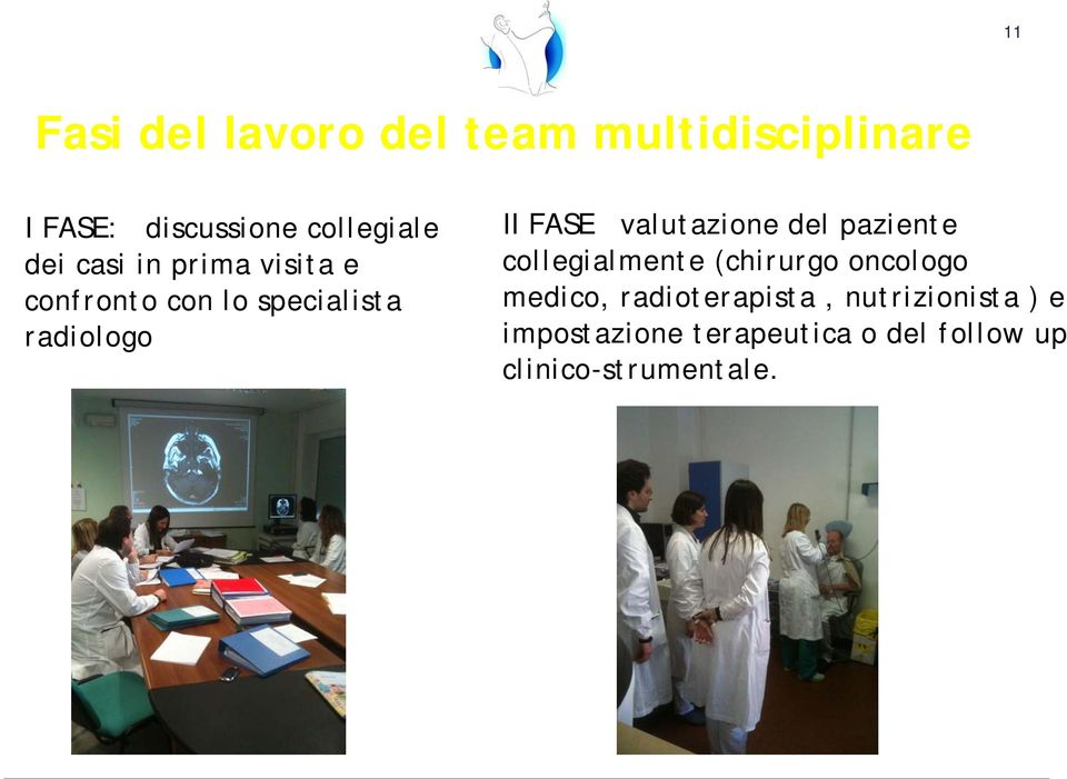 valutazione del paziente collegialmente (chirurgo oncologo medico,